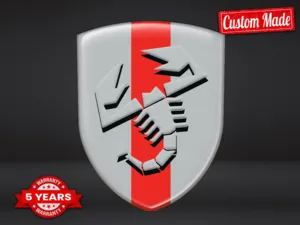 Fiat Abarth Car Silicone S Logo Pro Max Resilient Elegant Version
